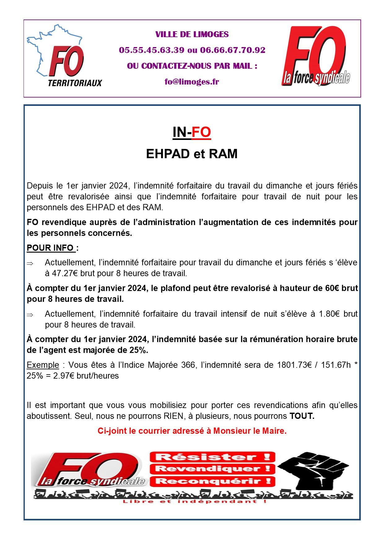 EHPAD et RAM